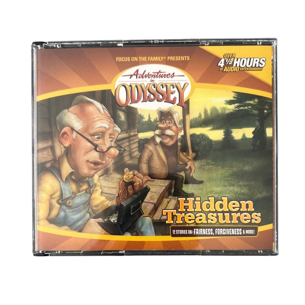Adventures in Odyssey Vol 32 Hidden Treasures 4-CD Set Focus on the Family